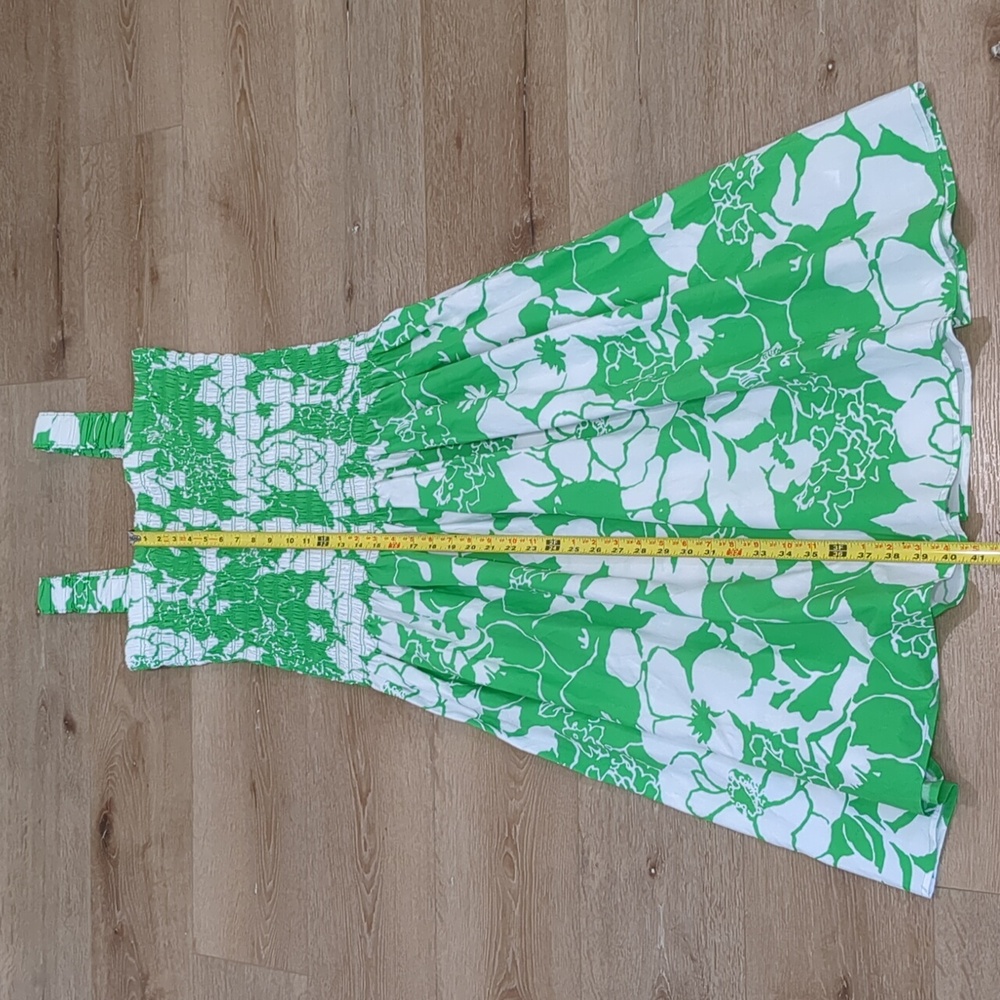 Rails Green and White Seville Floral Midi Dress - Picture 10 of 10